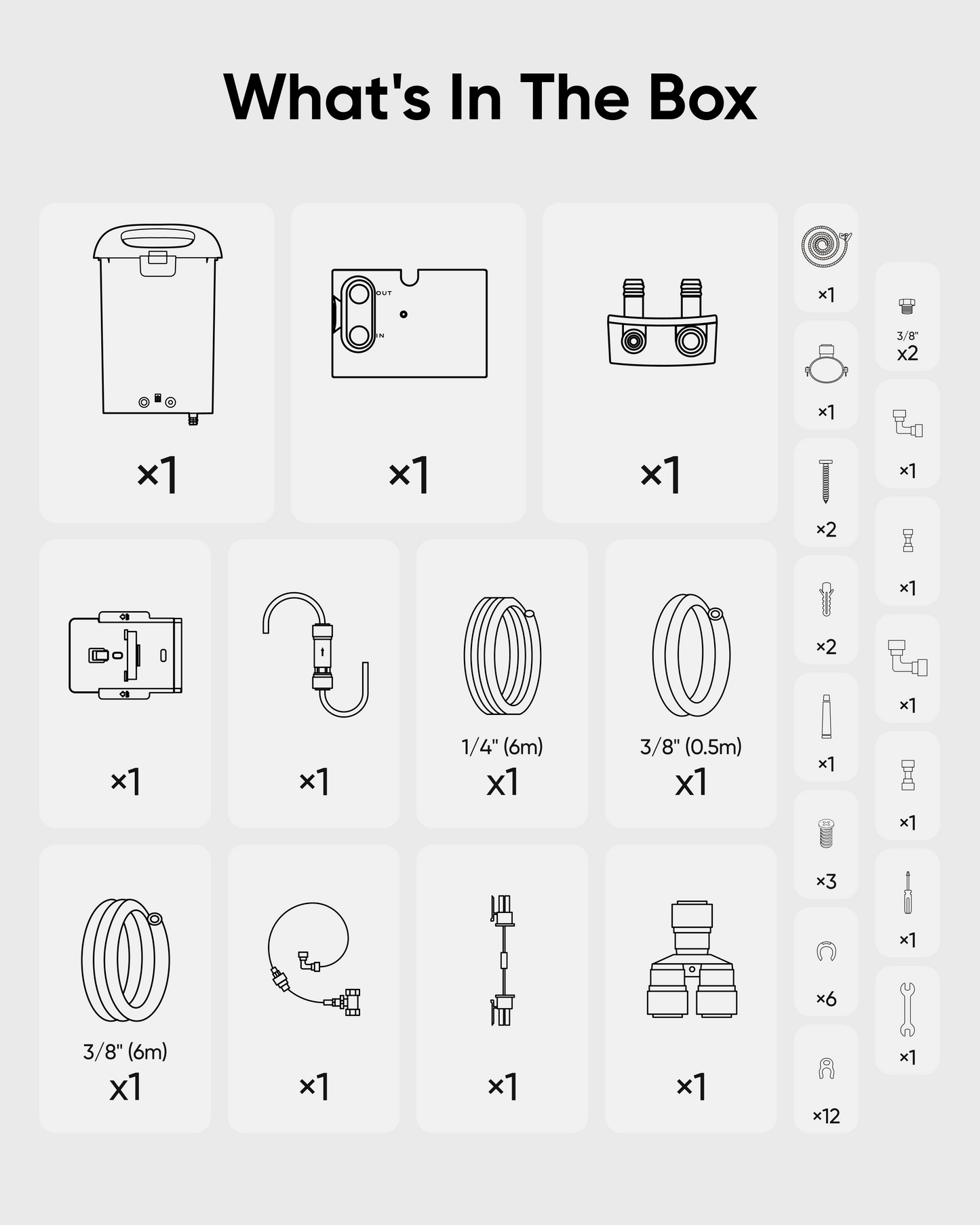 eufy Accessory-Auto Water Refill and Drainage System, Auto-Refill and Drain Module, Compatible S1 Pro Hydrojet